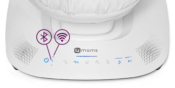 Hamaca para bebé 4moms MamaRoo, con Bluetooth y Wi-Fi - M+O