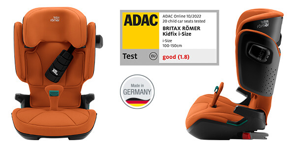 Silla de coche Britax Römer KIDFIX i-SIZE, test del ADAC - M+O