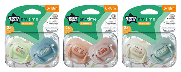 Chupetes Tommee Tippee Anytime de 6 a 18 meses - M+O