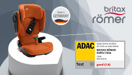 Britax Römer KIDFIX i-SIZE, a cadeira auto de 100 a 150 cm mais segura nos testes
