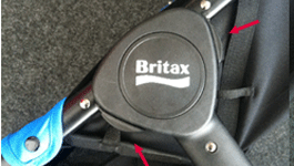 Kit Britax de prevención de accidentes de plegado