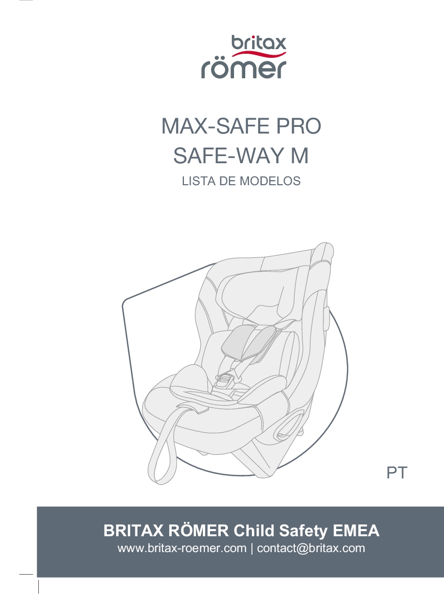 Veículos homologados MAX-SAFE PRO/SAFE-WAY M