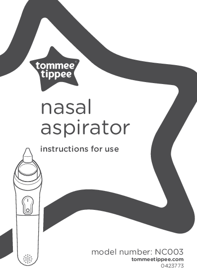Instrucciones Aspirador Nasal