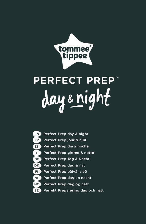 Manual instrucciones Perfect Prep Day & Night