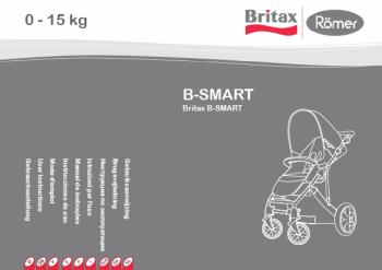 Manual de instrucciones del cochecito BRITAX B-SMA