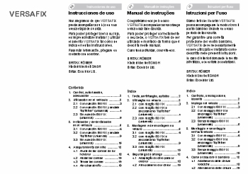 Manual de instrucciones de la Römer Versafix