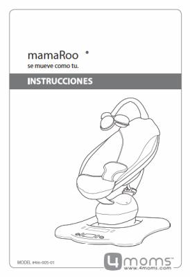 Manual de Instrucciones mamaRoo